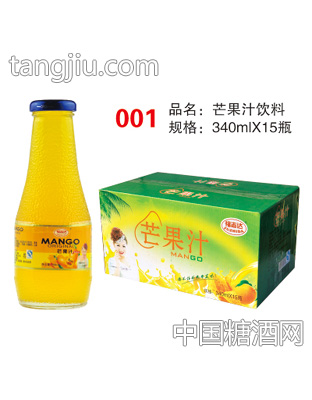 福志达芒果汁340mlX15