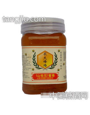 农大蜂场山桂花蜜膏1000g