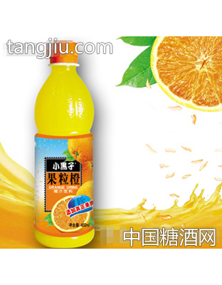 瓶装小黑子果粒橙