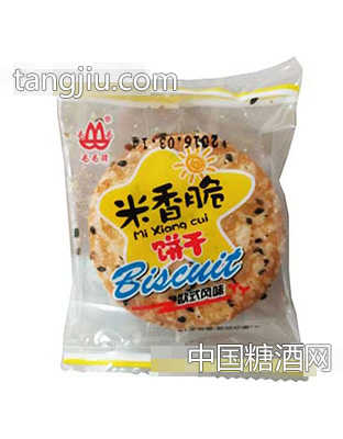 毛毛米香脆饼干欧式风味