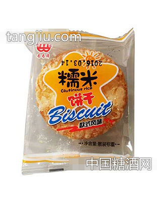 毛毛糯米饼干欧式风味
