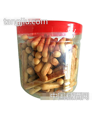 港仁手指饼饼干罐