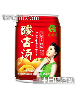 高原露酸杏汤果汁饮料