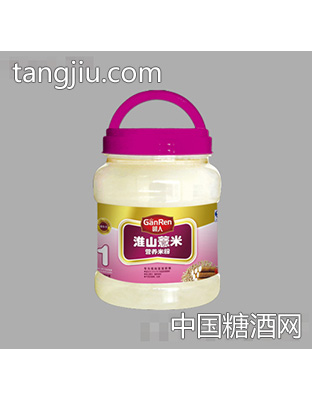 赣人750g桶装1段淮山薏米营养米粉