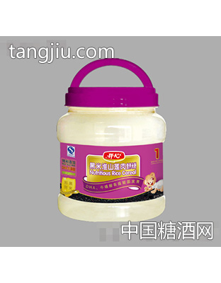 开心750克桶装黑米1段