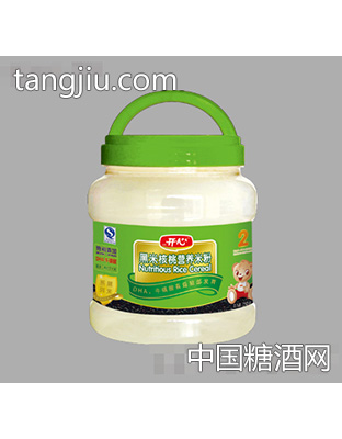 开心750克桶装黑米2段
