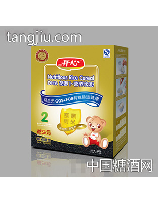 开心400克黑米DHA胡萝卜2段