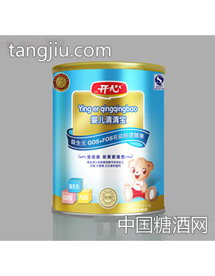 开心400克金品听装清清宝