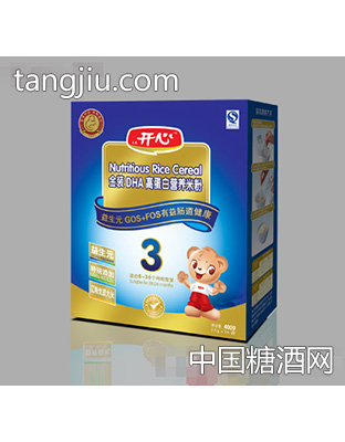 开心400克金装DHA高蛋白3段