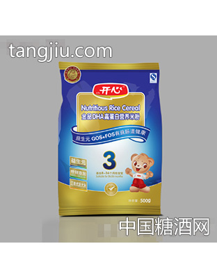 开心500克袋装米粉3段