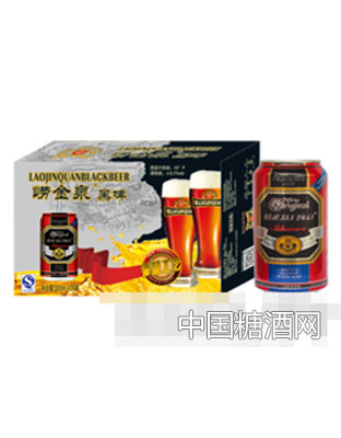 崂金泉黑啤12°