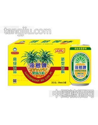 崂金泉菠萝啤320ml