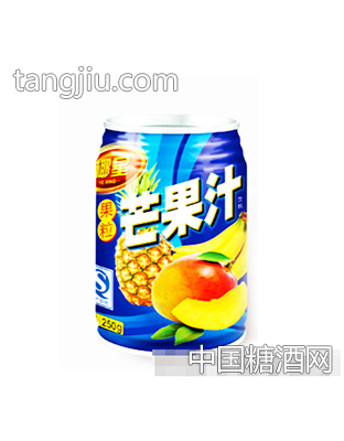 椰星果粒芒果汁250ml