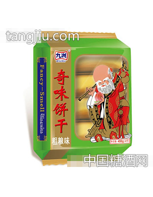 九洲450g粗粮味奇味饼干