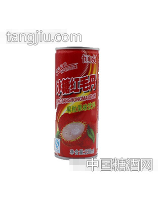 恒威冰糖红毛丹果汁饮料238ml