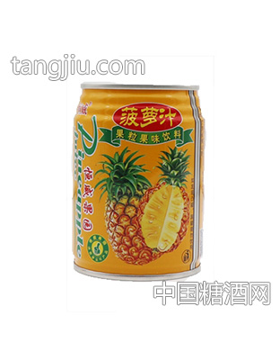 恒威菠萝汁果粒果味饮料