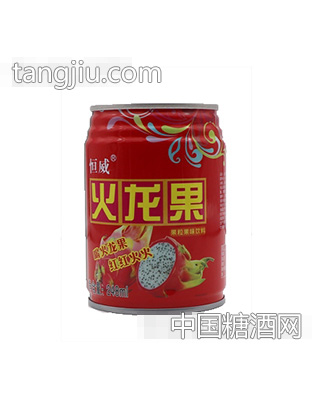 恒威火龙果果粒果汁饮料248ml
