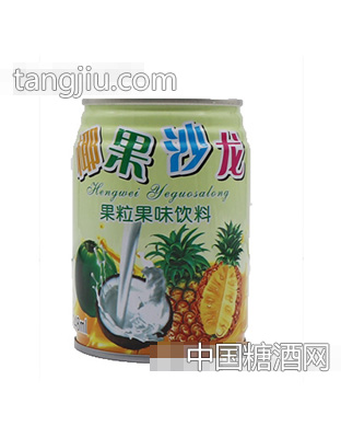 椰果沙龙果粒果汁饮料248ml