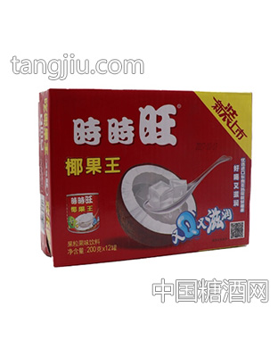 时时旺椰果王箱装200gx12罐