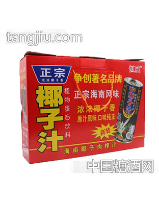 正宗椰子汁植物蛋白饮料