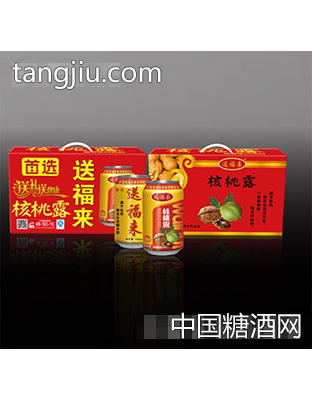 送福来核桃露330ml