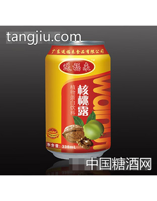 送福来核桃露饮料330ml