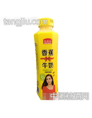 悦满福香蕉牛奶牛奶