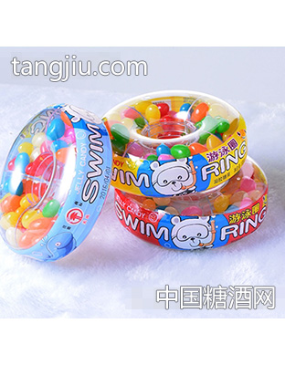 天凤游泳圈彩虹糖100g