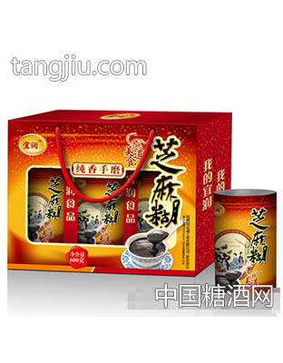 宜润芝麻糊礼盒600克纯香手磨