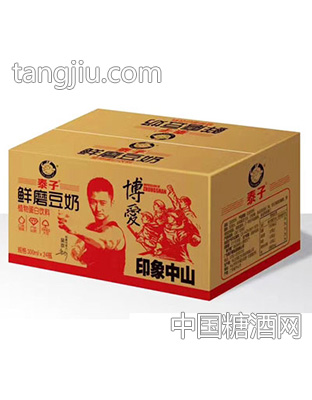 泰子鲜磨豆奶300mlX24瓶
