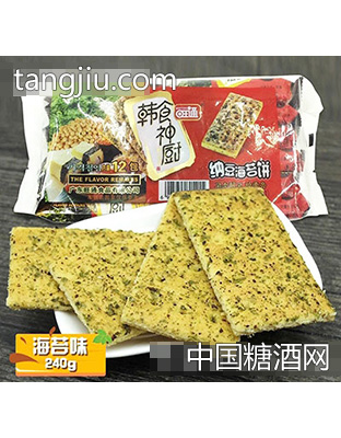 旺通纳豆海苔饼