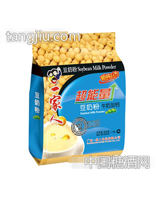 超能量牛奶加钙豆奶粉600克