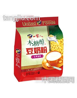 一家人木糖醇红枣加铁豆奶粉