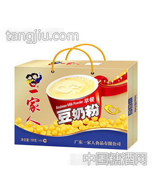 一家人早餐豆奶粉盒装720克