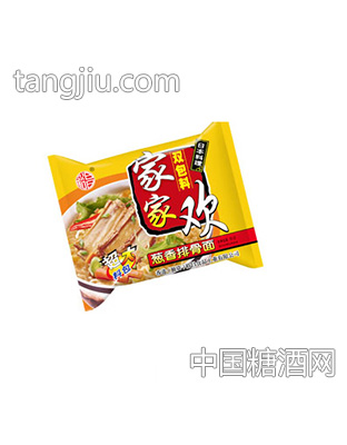 家家欢葱香排骨面