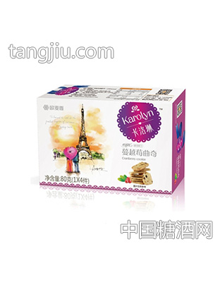 80g维都利蔓越莓曲奇盒装