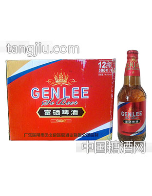 富硒啤酒500ML瓶装