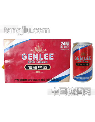 富硒啤酒330ML罐装