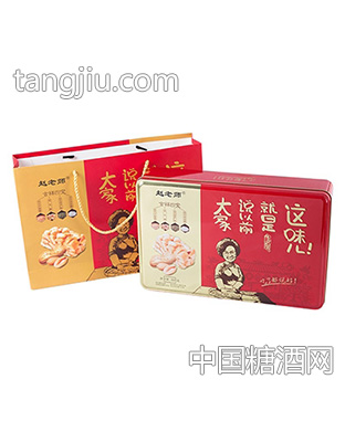 赵老师花生酥吉祥四宝礼盒装600g
