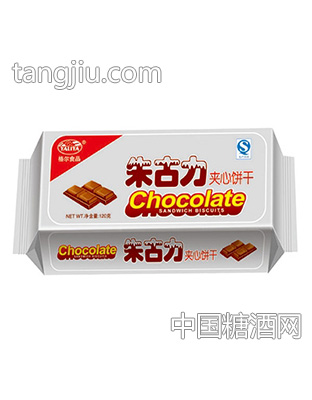 格尔食品朱古力夹心饼干120g