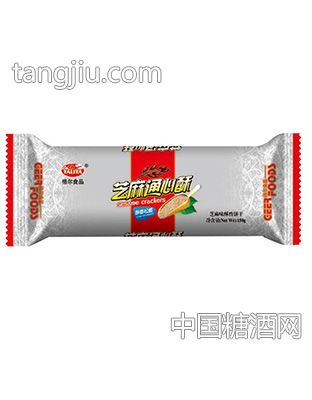 格尔食品芝麻通心酥饼干芝麻味韧性饼干150克