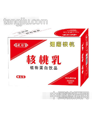 欧珍细磨核桃乳箱装