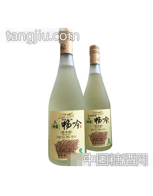 神霖孝感清米酒750ml