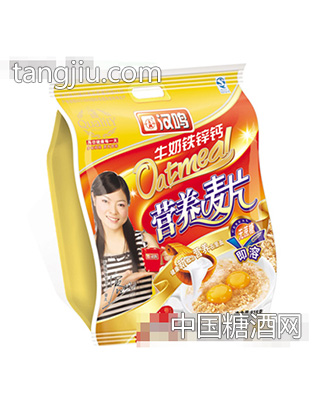 汉鸣牛奶铁锌钙营养麦片