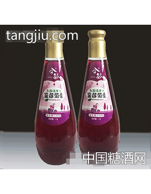 今谷蓝莓葡萄乳酸菌果汁1.5l