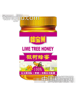 蜂宝莱椴树蜂蜜500g玻璃瓶