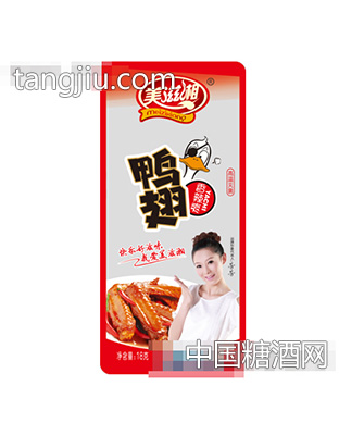 美滋湘鸭翅香辣味18g
