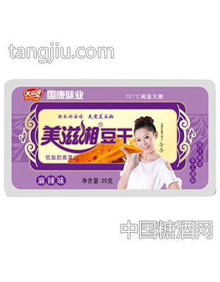 美滋湘豆干麻辣味25g