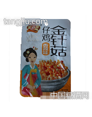美滋湘仔鸡金针菇香辣味26g
