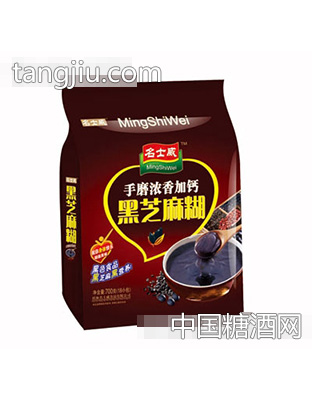 名士威700克手磨浓香加钙黑芝麻糊